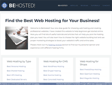 Tablet Screenshot of behosted.org
